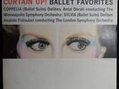 Curtain UP Ballet Favorites ANTAL DORATI Minneapolis Symphony Fistoulari LSO LP
