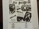 Sex pistols rare bootleg vinyl 33 record.  100 club 1976.