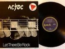 AC/DC - LET THERE BE ROCK - BLUE LABEL - RARE - OOP