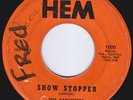 CASHMERES Show Stopper  northern soul 45 MONSTER DANCER Don't Let The