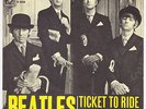 BEATLES Ticket To Ride RARE M- Sweden 45 UNIQUE swedish p/s Yes It Is LISTEN