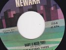 NORTHERN SOUL 45 RPM - THE KITTENS THREE on NEWARK  RECORDS