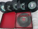 GEORGES BRASSENS COFFRET 6 X 45T PHILIPS FRANCE BIEM JUKE BOX FRENCH RECORDS