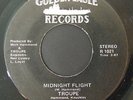 Rare IL AOR Metal 45 TROUPE Midnight Flight / Walkin The Line on Golden Eagle M-