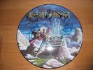 IRON MAIDEN 12 INCH PICTURE DISC RUN TO THE HILLS  - SIGNED BY ALL MEMBERS