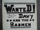 DAVY & THE BADMEN Wanted LP 1963 Orig. PRIVATE Instro Garage Surf Prep Rock EX