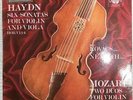 KOVACS VIOLIN NEMETH VIOLA HAYDN MOZART DUOS 1st STEREO 2 LP QUALITON MINT