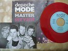 ?7? Depeche Mode Master and Servant 1984 Signierte Autogrammkarte red Vinyl PK