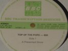 JAM SLECTOR GARY NUMAN BOWIE SECRET AFFAIR   BBC TOP POPS TRANS DISC 826 LP 1980