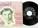 BRENDA LEE 45 EP As Usual DECCA Picture Sleeve NEAR MINT Original Press #T15