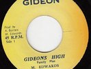 ORIG JA DUB/REGGAE/ROOTS 45 Gideons High Family Man/Ixes M EDWARDS Gideon