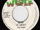 ORIGINAL JA PRESS DUB/REGGAE 45 Rasta Harvest/Harvest THE EAGLES Wolf