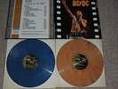 AC/DC - LIVING IN THE HELL 2 LP's blau/orange marmoriertes Vinyl FOC