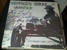 Vernon wray  & link wray classic psych set on vermillion. Signed. acid archives
