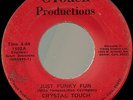 CRYSTAL TOUCH Just Funky Fun MODERN SOUL FUNK 45 hear