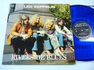 LED ZEPPELIN - RIVERSIDE BLUES (RARE LP/COLOR VINYL)