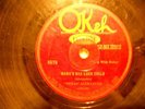 78 RPM-Texas Alexander-Okeh 8578-Death Bed Blues-Mama's Bad Luck Child