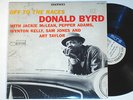 DONALD BYRD: OFF TO THE RACES blue note LP / LIBERTY STEREO JACKIE McLEAN NM