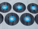 Seven Seeburg Basic Records for 1000 Background Music System