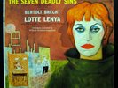 LOTTE LENYA kurt weill the seven deadly sins LP Mint- KL 5175 6 Eye Mono Vinyl