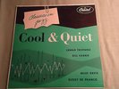 Classics In Jazz Cool & Quiet Tristano, Harris, Davis Capital H371 10 Inch LP