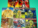 IRON MAIDEN -LIVE IN JAPAN+ NUMBER OF THE BEAST+ KILLERS+  POWERSLAVE---8 ALBUMS