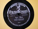 JOHNNY DODDS 10 Inch 78rpm Record Ape Man_Your folks Paramount rare original