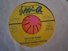REVEREND GEORGE MORTON THIS IS MY STORY 45 HI Q 1335 DETROIT SOUL GOSPEL