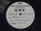 Test Pressing – FURTWANGLER / VIENNA P.O. – BRAHMS: SYMPHONY No.1