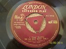 THE ABE MOST OCTET What's Up Daddy O EP 1955 GOLD TRI CENTRE LONDON near mint