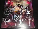 KISS ALIVE SIGNED All 4 Original Members Rare Autographed Ace Peter Paul Gene