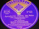 SYMPHONIE- 'MATHIS DER MALER' (HINDEMITH) TELEFUNKEN SET CONDUCT BY COMPOSER NM