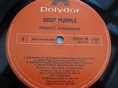 Deep Purple PERFECT STRANGERS UK LP 1ST 2-3 plays NEAR MINT