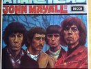 John Mayall  – A Hard Road: Rare 1967, grooved unboxed Decca label Mono LP