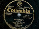 VANCE DIXON - HOT PEANUTS -  E+ COLUMBIA 78 RPM