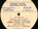STRAVINSKY LES NOCES Ojai Fest Orch Laszlo Horne TRANSCRIPTION TEST PRESSING