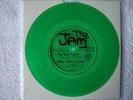 The Jam VERY RARE GREEN Flexi Pop Art Poem Paul Weller Style Council Punk Mod