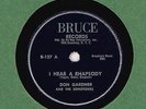 DOO-WOP : DON GARDNER & THE SONOTONES ON BRUCE 78 127 IN E- CONDITION