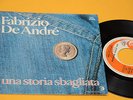 FABRIZIO DE ANDRE LP TITTI UNA STORIA SBAGLIATA 1° STAMPA ORIGINALE 1980 EX