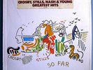 CROSBY,STILLS,NASH+YOUNG SO FAR RARE ORIG '74 ATLANTIC LP IN SHRINK w/STICKER NM