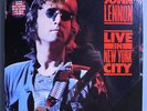 JOHN LENNON (BEATLES) LIVE IN NY CITY SEALED ORIG '86 CAPITOL PROMO LP w/STICKER