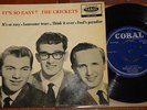 BUDDY HOLLY & THE CRICKETS   IT'S SO EASY  UK 4-TRACK 7
