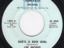 NORTHERN SOUL 45-LEE MOSES -SHE'S A BAD GIRL on GATES