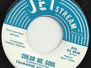 Rare soul funk 45 TAL ARMSTRONG / JAMES DUHON  - Color Me Soul/ Grave Yard Creep