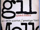 GIL MELLE QUARTET QUADRAMA RARE ORIG '57 PRESTIGE MONO PROMO LP NY DG RVG