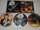 AC/DC-BOX Set mit 3 Picture LP's PARIS -BERCY 2000