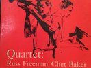 CHET BAKER RUSS FREEMAN Quartet LP PACIFIC JAZZ 1232 deep groove mono NM-