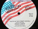 PRINCE JUNIOR Youth In The Street HEAVY DIGI ROOTS REAL ROCK LISTEN
