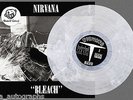 Nirvana Bleach White & Clear Swirl Limited Vinyl LP SEALED ## 441/750