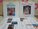 Walt Disney The Little Mermaid LP Beauty And The Beast LP